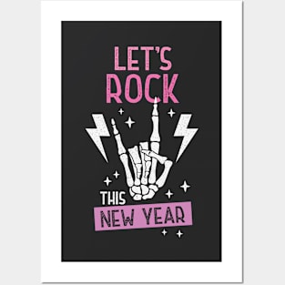 Let's Rock This New Year Posters and Art